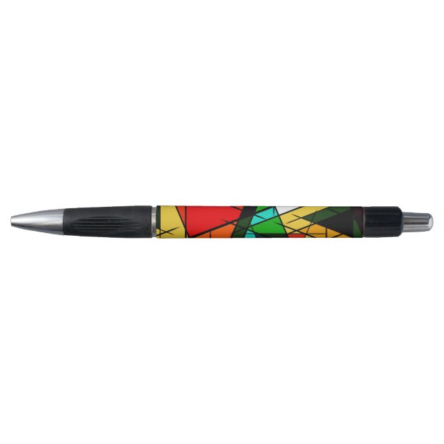 Modern Triangle Colorful Geometric  (Front)