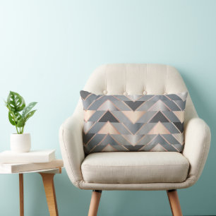 Modern Triangles Lumbar Cushion