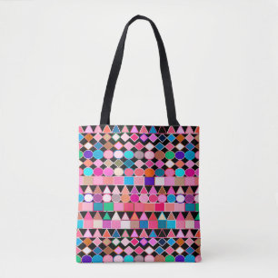 Modern Tribal Geometric, Tote Bag