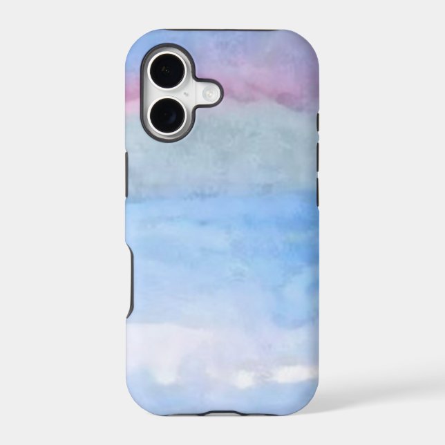 Modern tricolor oils marble pattern-iphone5 (Back)