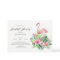 Modern Tropical Flamingo Bridal shower Invitation