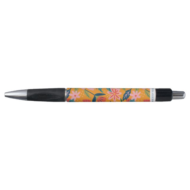 Modern Tropical Floral Pattern (Front)