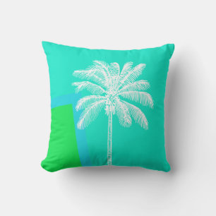 Modern Tropical Palm Pillow