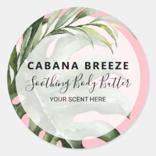 Modern Tropical Pink Product Labels