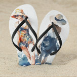Modern Tropical Summer Beach Fashion Jandals<br><div class="desc">♥ Step into summer with our chic Modern Tropical Beach Fashion Flip Flops,  featuring modern watercolor illustrations for a stylish touch.
♥ Perfect for beach weddings,  family vacations,  and bachelorette weekends,  these sandals elevate your seaside look with a contemporary flair,  making them the must-have accessory for any beach lover.</div>