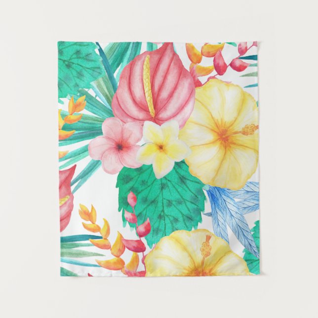 Modern Tropical Tapestry (Front)