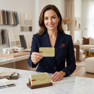 Modern Tuscan Sun Business Card