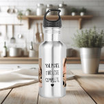Modern Two Photo | You Make Our Life Complete  532 Ml Water Bottle<br><div class="desc">Modern Two Photo | You Make Our Life Complete</div>