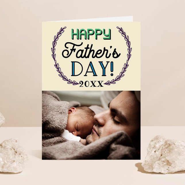 Modern Typography Custom Photo Father's Day (Creator Uploaded)