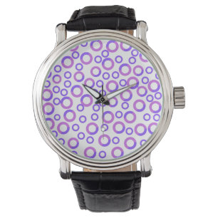 modern typography elegant script watch