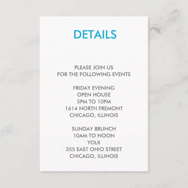 Modern Typography Enclosure Card Bar Mitzvah (Front)