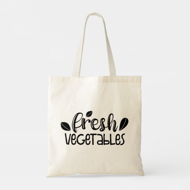 Modern Typography funny Quotes Tote Bag (Back)