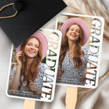 Modern Typography Graduate 2 Photo Graduation