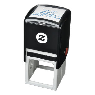 Modern Typography Minimalist Self-inking Stamp