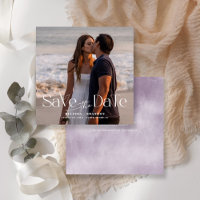 Modern Typography Photo Wedding