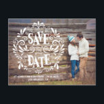 MODERN TYPOGRAPHY | SAVE THE DATE POSTCARD<br><div class="desc">MODERN TYPOGRAPHY | SAVE THE DATE POSTCARD</div>