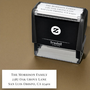 Modern Typography  Self-inking Stamp