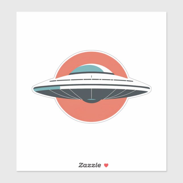 Modern UFO Minimalist Design (Sheet)