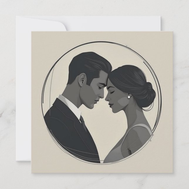 Modern Union Invitation (Front)