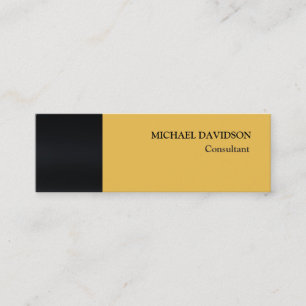 Modern Unique Elegant Stylish Personal Mini Business Card
