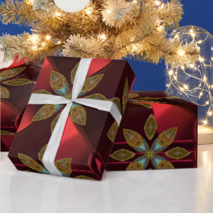 Modern Unique Festive Chic Wrapping Paper