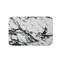 Modern Unique White Black Marble Stone Pattern