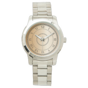 Modern Unisex Oversized Silver Watch