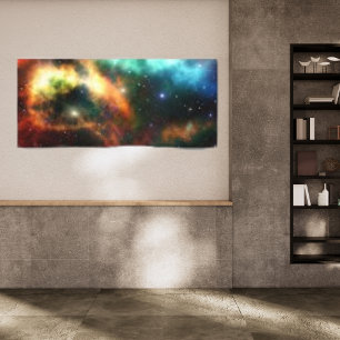 Modern Universe Sky Star Cosmos Canvas Print