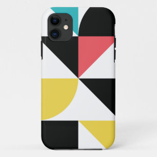 Modern, urban, colourful, fun geometric pattern Case-Mate iPhone case