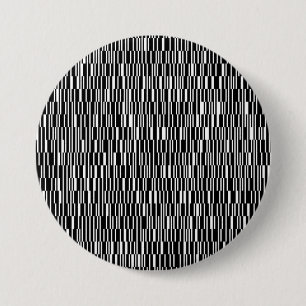 Modern, urban, contemporary geometric pattern art 7.5 cm round badge