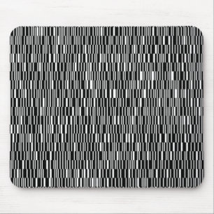 Modern, urban, contemporary geometric pattern art mouse pad