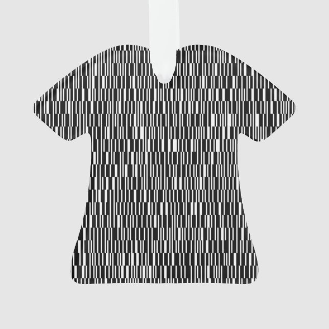 Modern, urban, contemporary geometric pattern art ornament (Back)