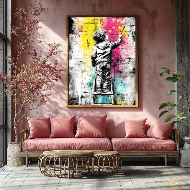 Modern Urban Dreamer Contemporary Wall Art (Creator Uploaded)