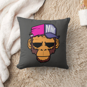 Modern Urban Monkey Cushion