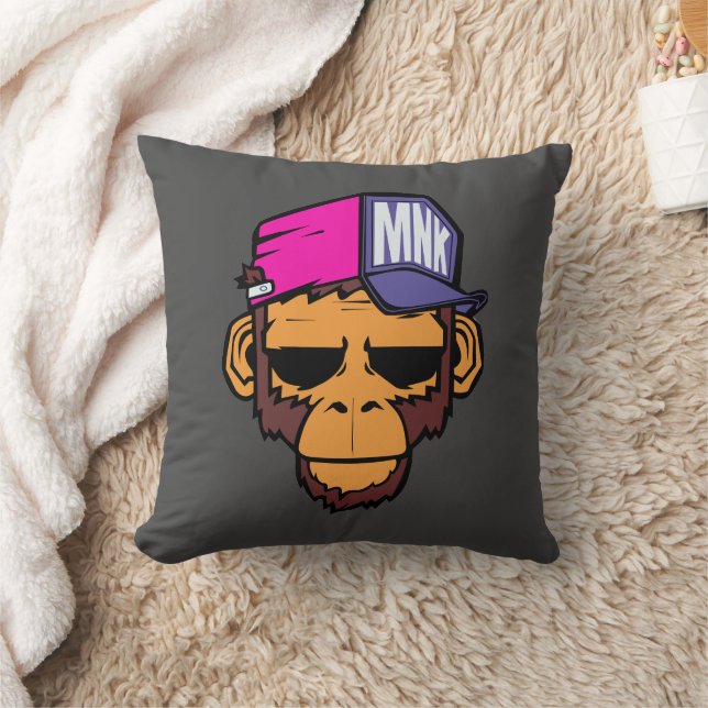 Modern Urban Monkey Cushion (Blanket)