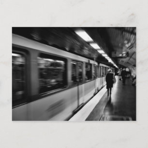 Modern, urban Parisian life Postcard