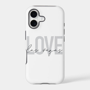 Modern, urban, simple, cool design Love Las Vegas