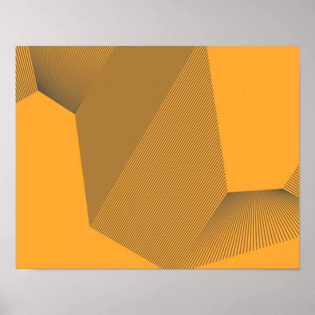 Modern, urban, yellow, bold simple motion concept poster (Front)