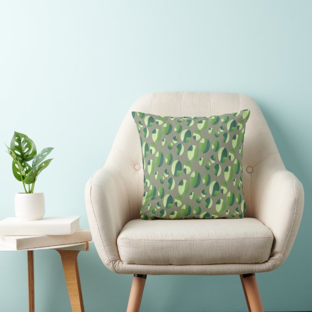 Modern US Military Camouflage Pattern Green Camo Cushion (Chair)