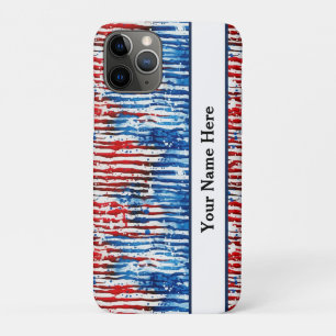 Modern USA Stars and Stripes Case-Mate iPhone Case
