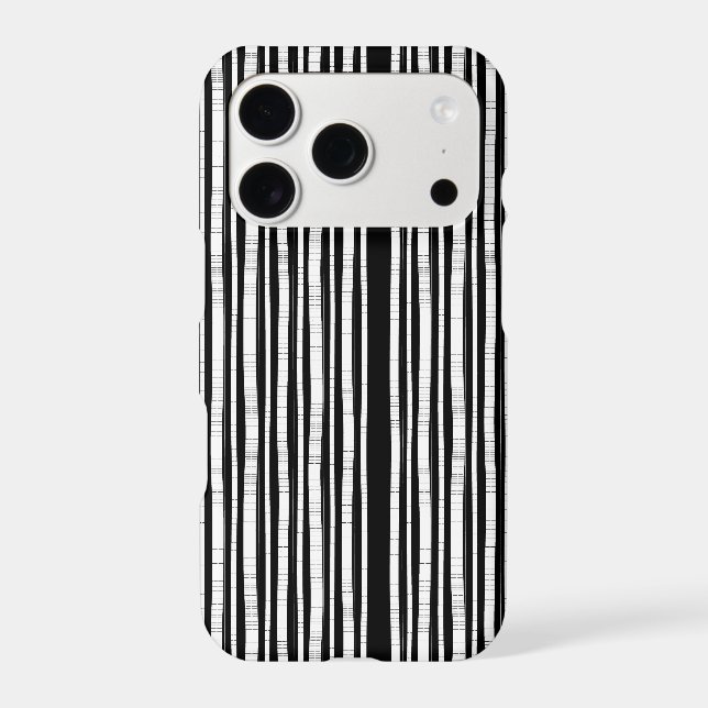 Modern Vertical Stripes Pattern (Back)