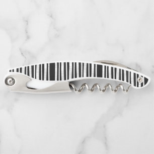 Modern Vertical Stripes Pattern Corkscrew