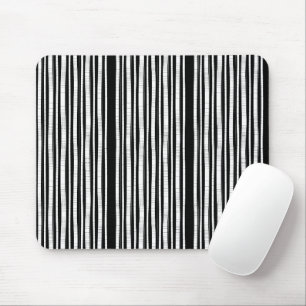Modern Vertical Stripes Pattern Mouse Pad