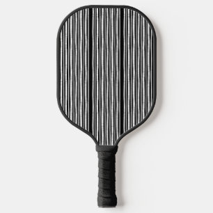 Modern Vertical Stripes Pattern Pickleball Paddle