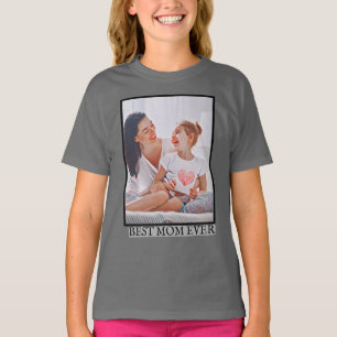 Modern vibrant color mother photo art T-Shirt