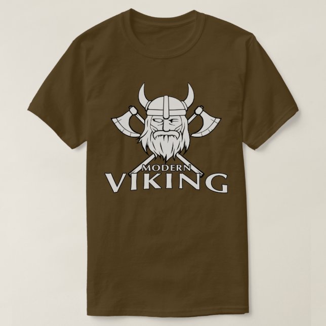 Modern Viking Logo T-Shirt (Design Front)
