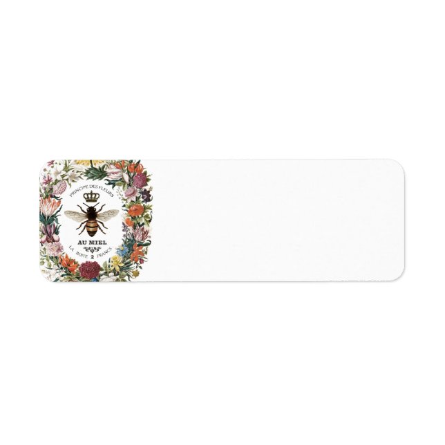 MODERN VINTAGE BOTANICAL QUEEN BEE (Front)