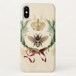 Modern Vintage Botanical Queen Bee Case-Mate iPhone Case<br><div class="desc">Modern Vintage Botanical Queen Bee                                        



bee honey bug insect, 
retro vintage elegant foliage, 
 blossom bouquet botanical garden , 
summer spring floral leaf , 
illustration watercolor drawing luxury, 
 crown art queen nectar, 
 cute beautiful buzz beauty , 
yellow wings flower animal, 
gold wild honeybee nature, 
insect bee honey bug , </div>