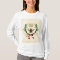 Modern Vintage Botanical Queen Bee