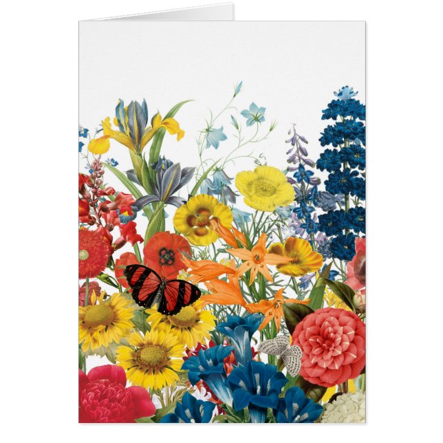 modern vintage flowers (Front)